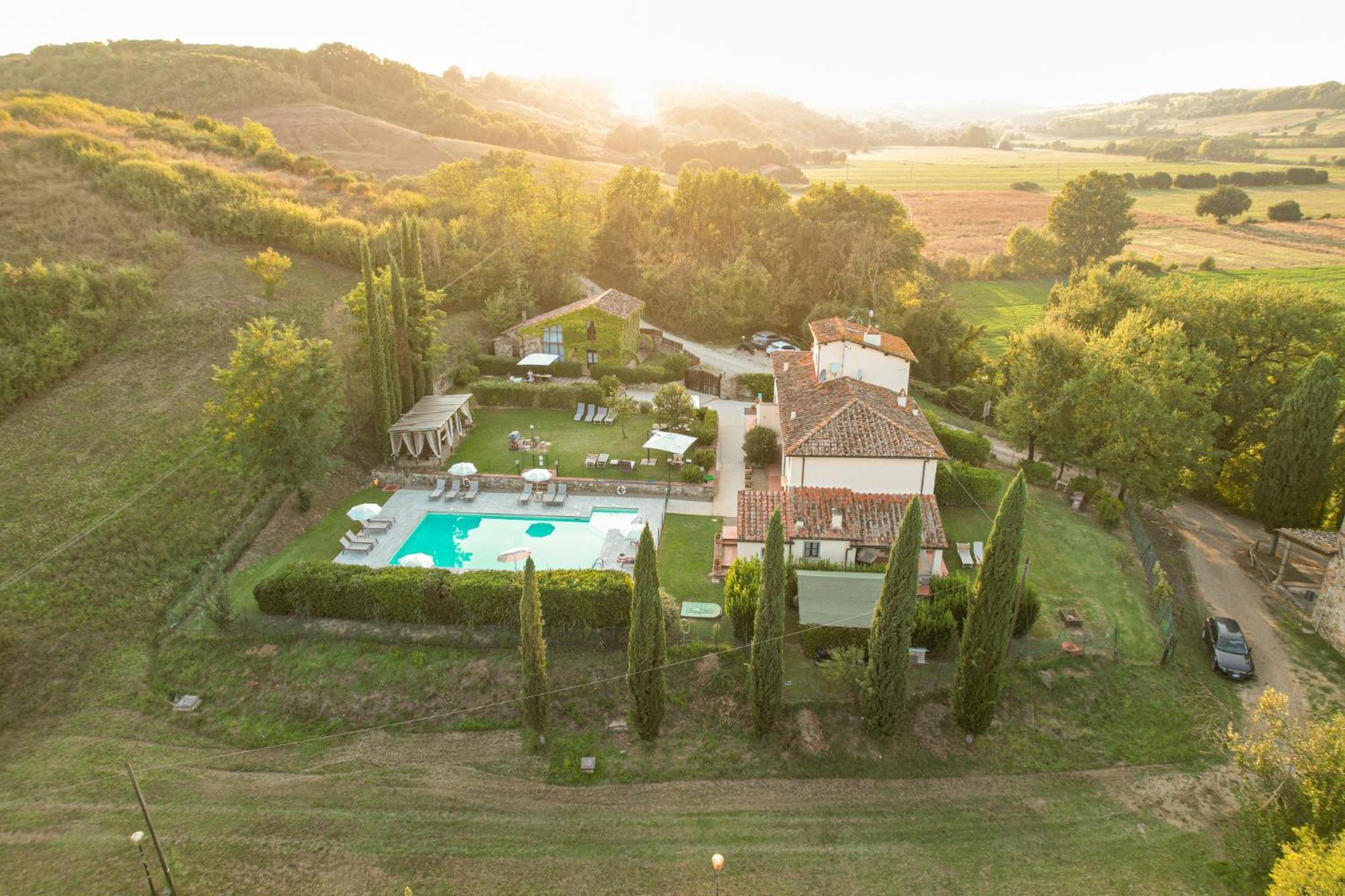Villa Borgo Santa Maria In Valle Laterina Exterior foto